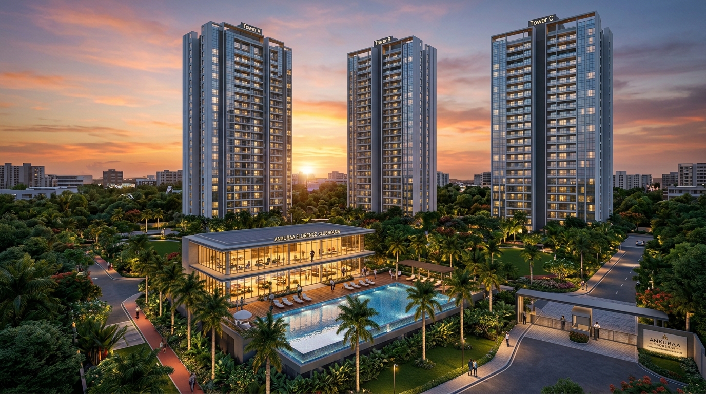 Ankuraa Florence floor plans and brochure